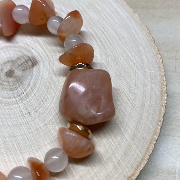 Peach Quartz Bracelet - Picture 3 of 3